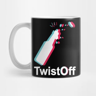 Twist Off Beer White Mug